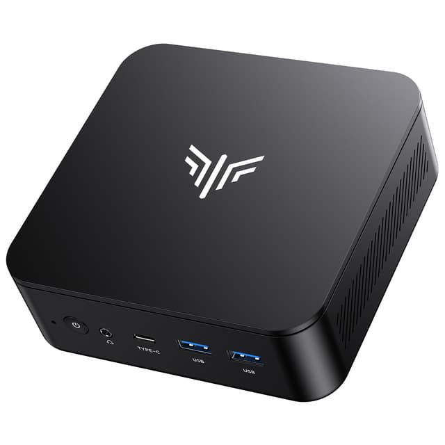KAMRUI E3 Mini PC, AMD Ryzen 5 3500U 16GB RAM 512GB ROM Mini Computers(Beat 3550H/N150), 4C/8T, Up to 3.7GHz Micro pc, 4K Triple Display USB3.2 Type-C+HDMI+DP, Dual LAN Port mini Desktop Computers