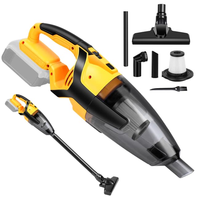 TRONYAN Cordless Vacuum Cleaner Compatible with DEWALT 20V Battery (Battery NOT Included), Handheld Vacuum for Home, Boat, Workshop, Car, Pet Hair, Furniture-Tool Only