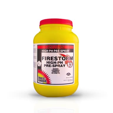 Pro's Choice Carpet Pretreatment Spray Firestorm - Heavy Duty Carpet Cleaner Solution - High pH Rug Stain Remover Spray - Soiled Rug Cleaner Spray - Quality Pre Carpet Cleaning Spray/TLC (92 Oz)