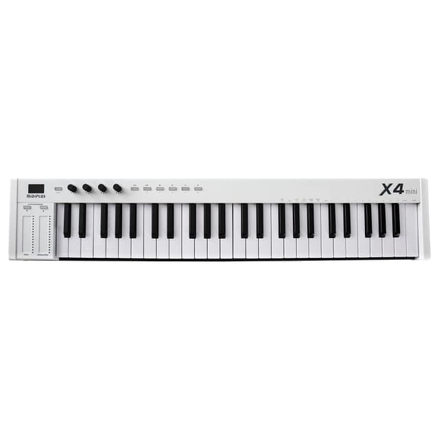 midiplus X4 mini MIDI Keyboard Controller, White