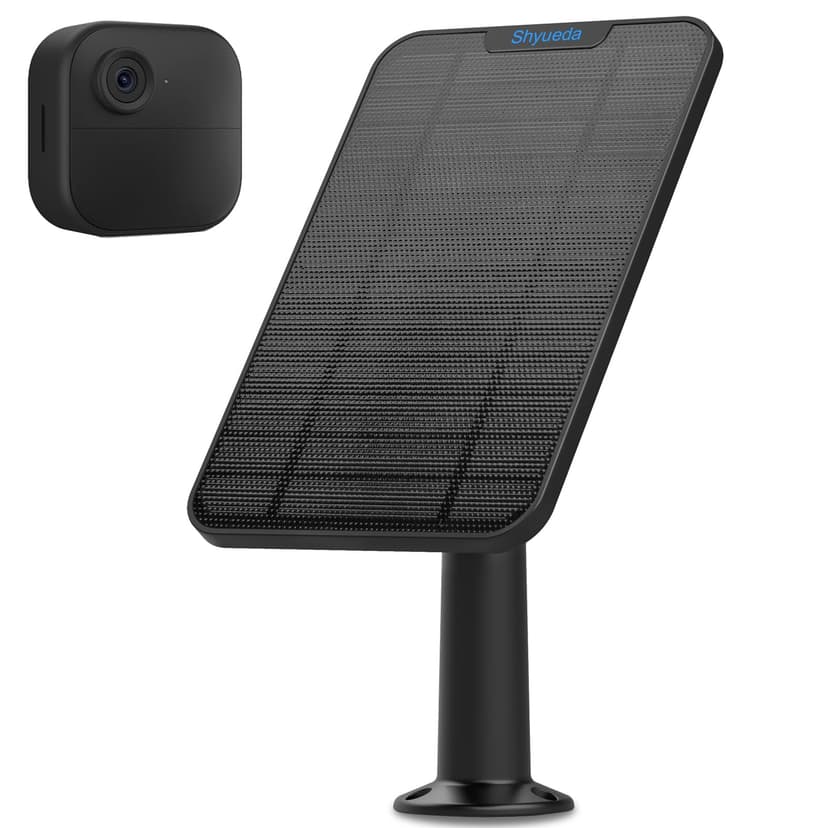4W Solar Panel Charging Compatible with Blink 4th Gen(Type-C) Outdoor Camera,with 13.1ft Waterproof Charging Cable, IP65 Weatherproof,Includes Secure Wall Mount