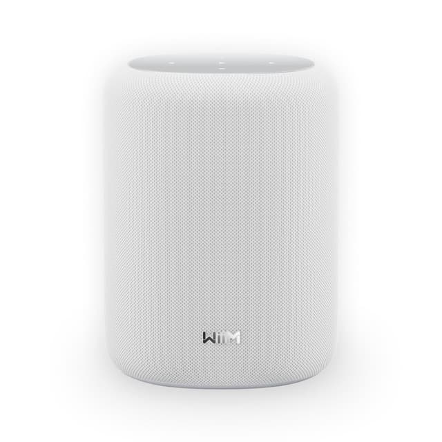 WiiM Sound Lite Smart Speaker, Hi‑Res 24‑bit/192 kHz, AI RoomFit™ Room Correction, 100W Peak, Wi‑Fi 6E/Bluetooth 5.3, Multi‑Room & Stereo Pairing, White