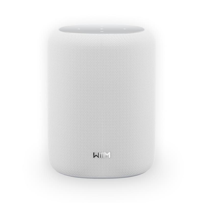 WiiM Sound Lite Smart Speaker, Hi‑Res 24‑bit/192 kHz, AI RoomFit™ Room Correction, 100W Peak, Wi‑Fi 6E/Bluetooth 5.3, Multi‑Room & Stereo Pairing, White