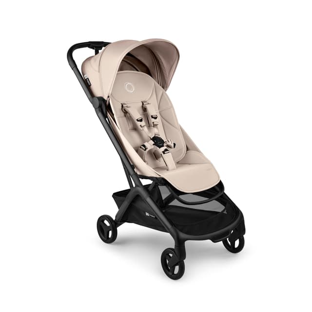 Bugaboo Butterfly 2 Travel Stroller, Ultra-Compact One-Second Fold, Lightweight and Airplane-Friendly (Taupe)