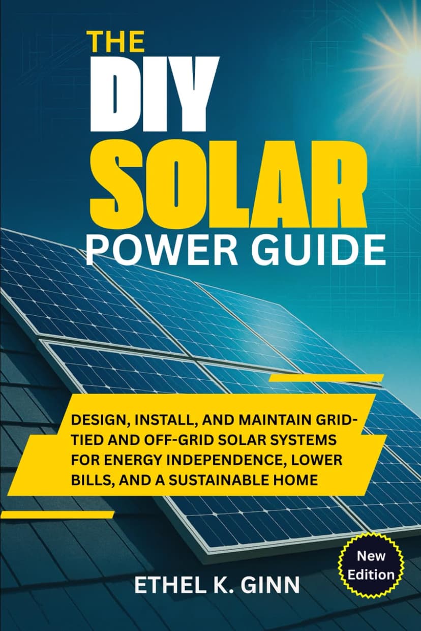 THE DIY SOLAR POWER GUIDE: Design, Install, and Maintain Grid-Tied and Off-Grid Solar Systems for Energy Independence, Lower Bills, and a Sustainable Home