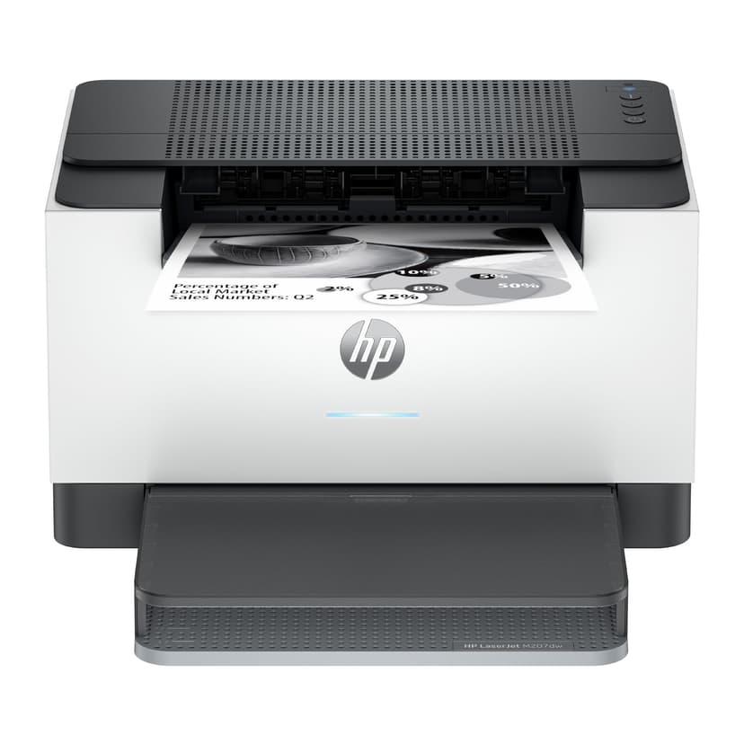 HP LaserJet M207dw Laser Wireless Printer, Black and White, Duplex, Best-for-Office
