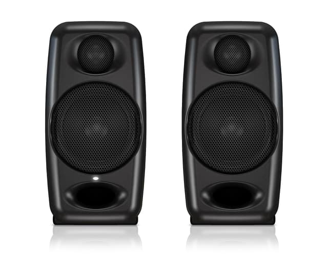 IK Multimedia iLoud Micro Monitor 50 watt Portable Wireless Bluetooth Studio Reference Monitors, Dual Speakers for Music Production, Mixing, Mastering, Composing, producing and DJs