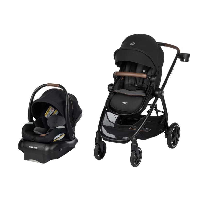 Maxi-Cosi Zelia™ Luxe 5-in-1 Modular Travel System in New Hope Black