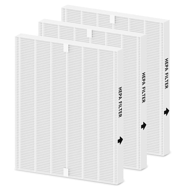 3 Pack AP-1512HH True HEPA Replacement filter Compatible with Coway Airmega AP-1512HH Air Purifier and Airmega 200M Air Purifier, AP-1512HH, AP-1512HH-FP, AP-1518R, AP-1519P, Item NO #3304899