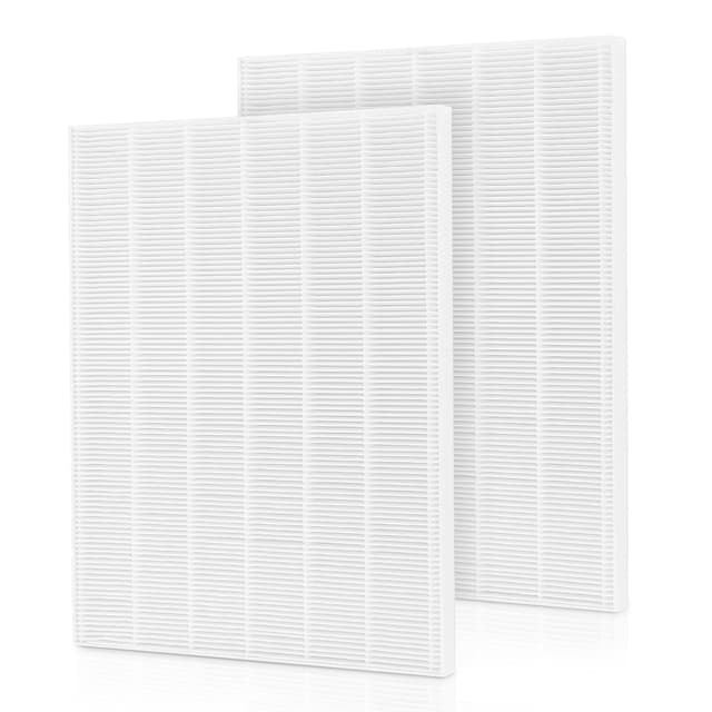5500-2 Air Purifier Filter Replacement For Winix, 116130 Replacement Filter H Compatible with Winix 5500-2 and AM80 Air Purifier, 2 Pack HEPA Filter Only