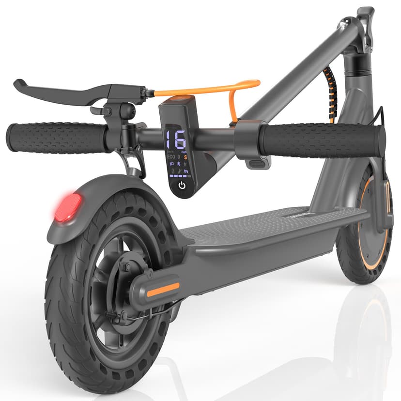 Aovowheel Electric Scooter for Adults, 8.5'' Folding E Scooter with 350W Motor 19 Mph Top Speed, Max 19 Miles Long Range, Commuting Scooters with Dual Brakes System