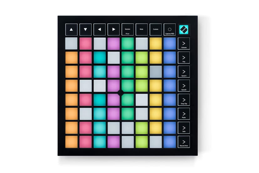 Novation Launchpad X MIDI Grid Controller for Ableton Live/Logic Pro — Easy Controls, Dynamic Note Playing, Scale Modes
