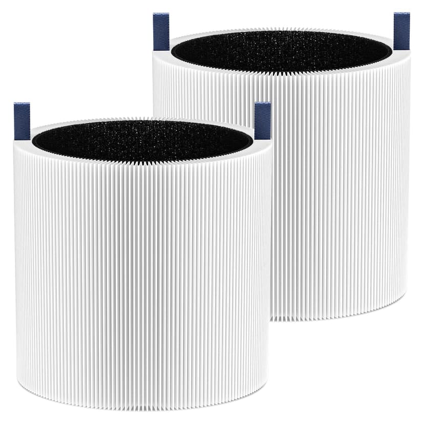 2 Pack Mini Max Replacement Filter Compatible with Blueair Blue Pure Mini Max Air Purifiers, HEPA & Activated Carbon Blue Pure FMINI Filter Fits for Blue Pure Mini Max