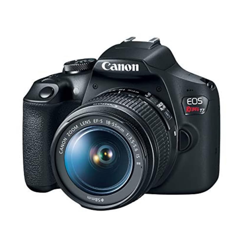 Canon EOS Rebel T7 DSLR Camera with 18-55mm Lens | Built-in Wi-Fi | 24.1 MP CMOS Sensor | DIGIC 4+ Image Processor and Full HD Videos