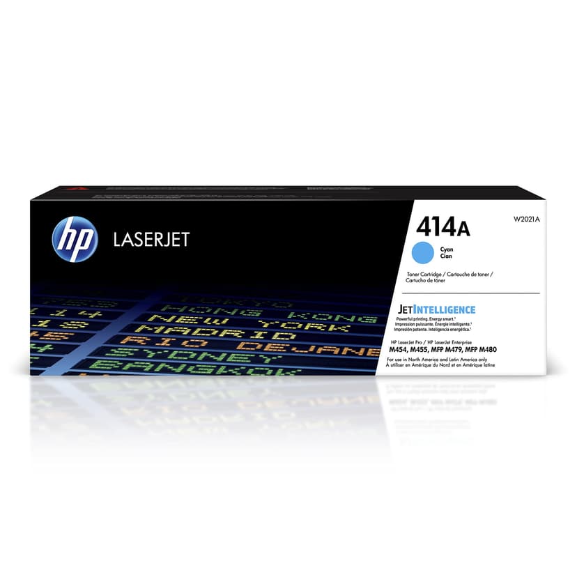 HP 414A Cyan Toner Cartridge | Works with Color LaserJet Enterprise M455dn, MFP M480f,Pro M454, MFP M479 Series | W2021A