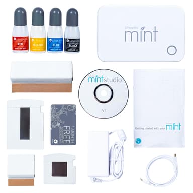 Silhouette America, Silhouette Mint Custom Printer (White) 4x4