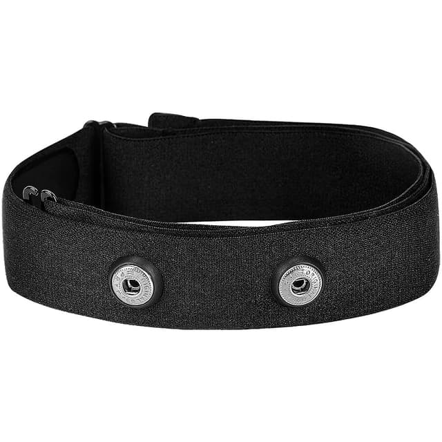 Rich Green Valley Chest Strap Heart Rate Monitor Replacement Belt Compatible with Myzone MZ-3 Strap Black Small