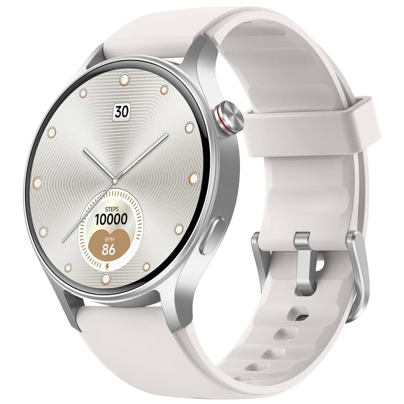 Smart Watch for Women, Answer/Make Call, AMOLED Ultra-Clear Screen Activity Trackers with Heart Rate/Sleep/SpO2 Monitor, Smartwatch for iPhone/Samsung/Android, 110+ Sport Modes, 3ATM Waterproof