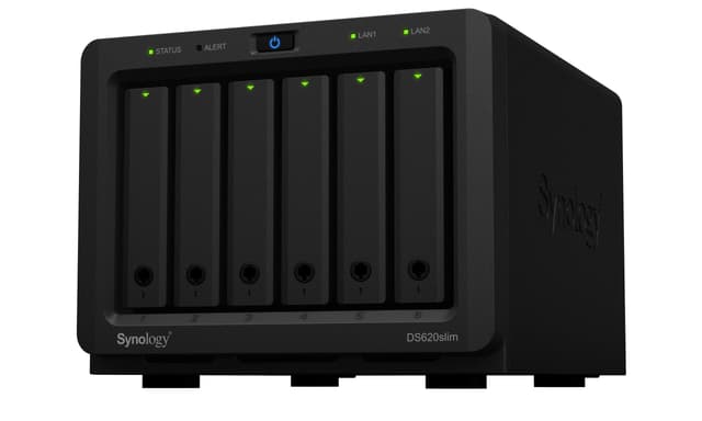 Synology 6 bay 2.5" NAS DS620slim (Diskless)