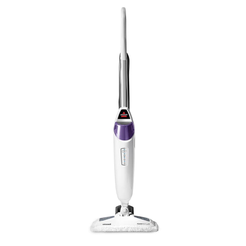 BISSELL PowerFresh Pet Steam Mop 19404 Hard Floor Steamer with Odor‑Eliminating Scent Discs, Easy Scrubber for Tough Messes, 2 Steam Levels, Sanitizes