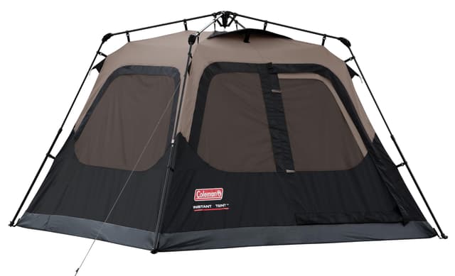 Coleman 4/6/8/10 Person Instant Camping Tent with 1-Minute Setup, Large Family Tent with Pre-Attached Poles, Air Vent, & Carry Bag, Sets Up in About 60 Seconds