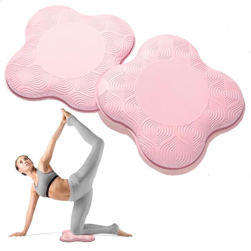 MBKHFLL 2 packs Yoga Knee Pad Cushion Extra Thick for Knees Elbows Wrist Hands Head Foam Pilates Kneeling pad Yoga Knee Cushion Thick Exercise Pads for Knees Elbows Wrist Hands Head Foam Pilates