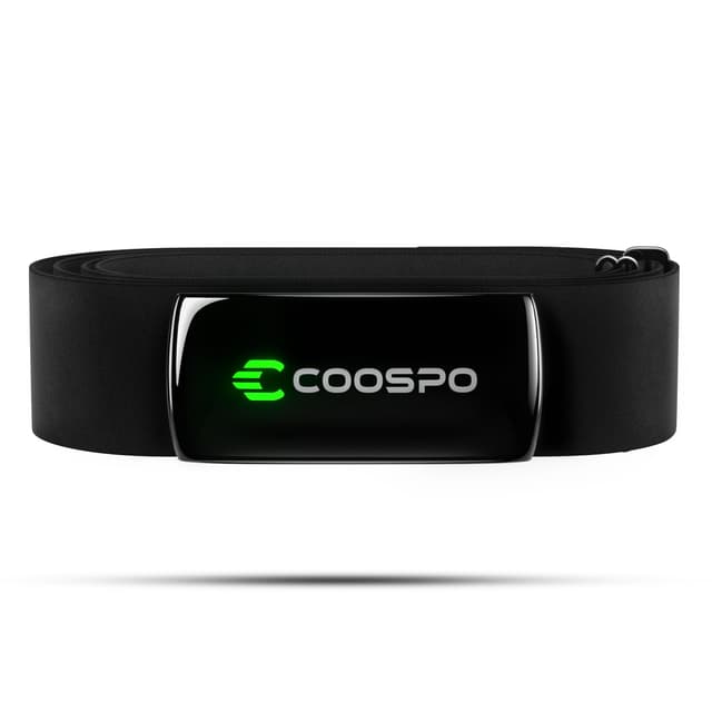 COOSPO Heart Rate Monitor Chest Strap H9Z, HRM Bluetooth 5.0 ANT+,Heart Rate Monitor Chest Sensor with Rechargeable Battery