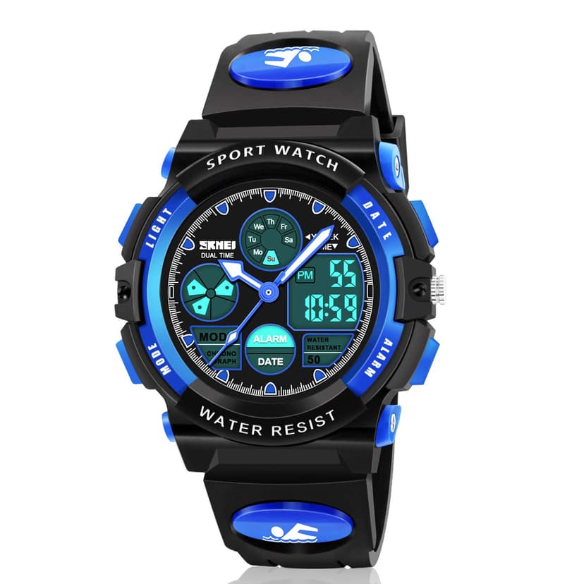 Boy Digital Watch Gifts for 5-15 Year Old Boys Girl Teen, Sports Watch Toys for 6-16 Year Old Boy Girl Present for Kids Age 6-16