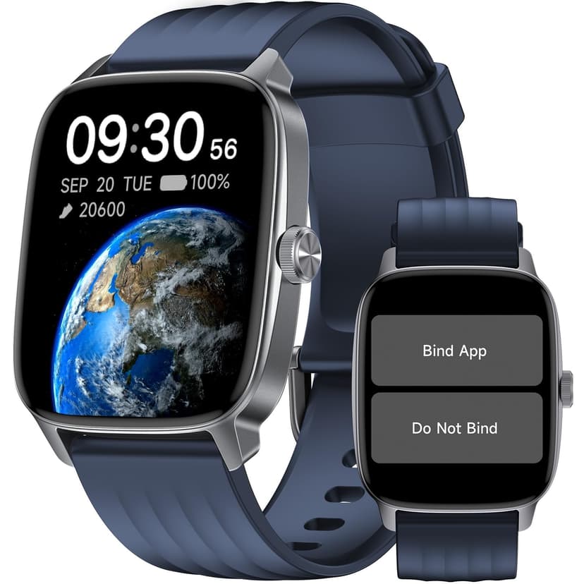 DAVIKO Pedometer Watch Senior Friendly No App/Phone Required, Waterproof Fitness Tracker Watch with Step Counter Calories/Sleep Tracker for Walking Running for Men Women