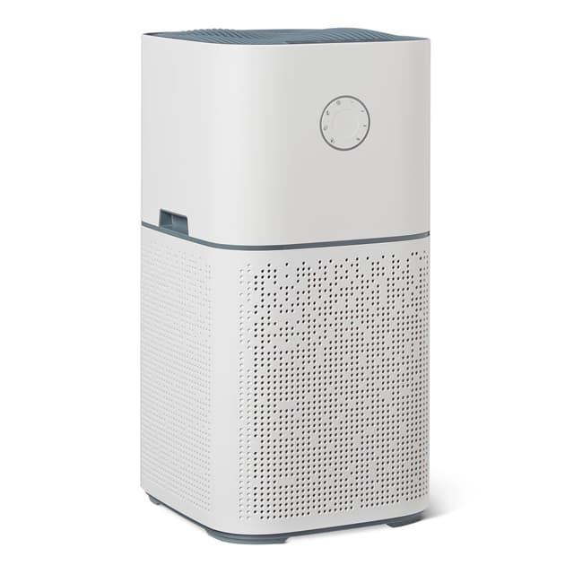 Amazon Basics Air Purifier for Home Large Rooms with 3-Stage Filtration, HEPA Filter, Covers Up to 2600 Sq ft, White