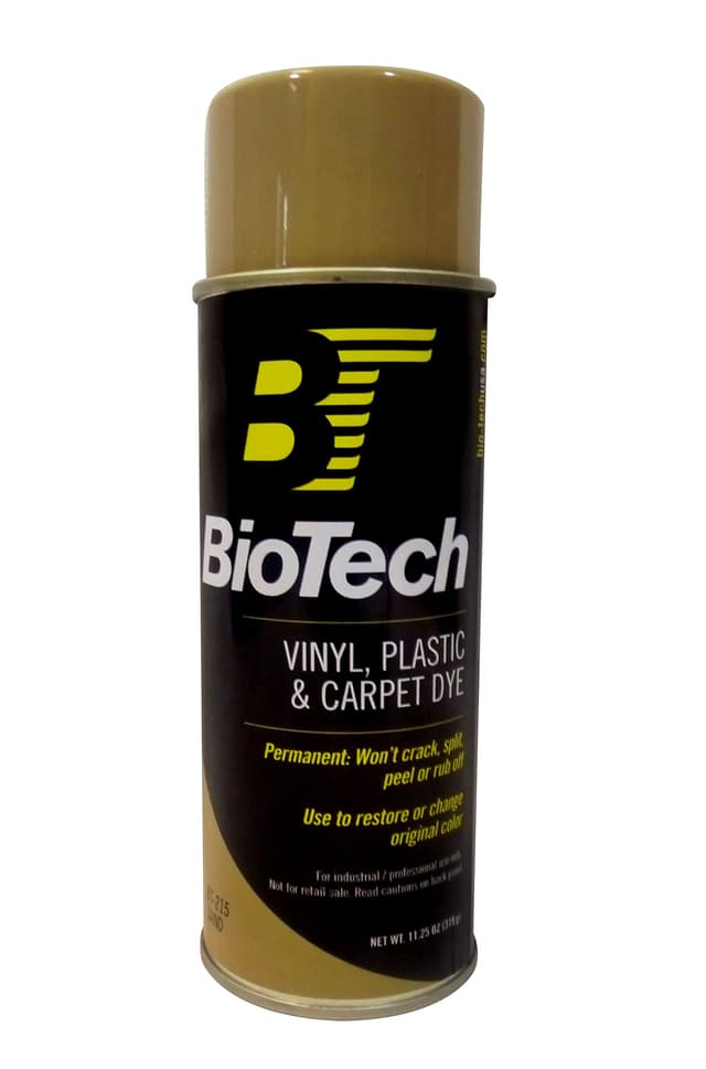 BioTech Vinyl, Plastic & Carpet Dye, Spray Paint, Carpet Dye, Plastic Dye, Vinyl Dye, Aerosol Spray (Desert Tan)