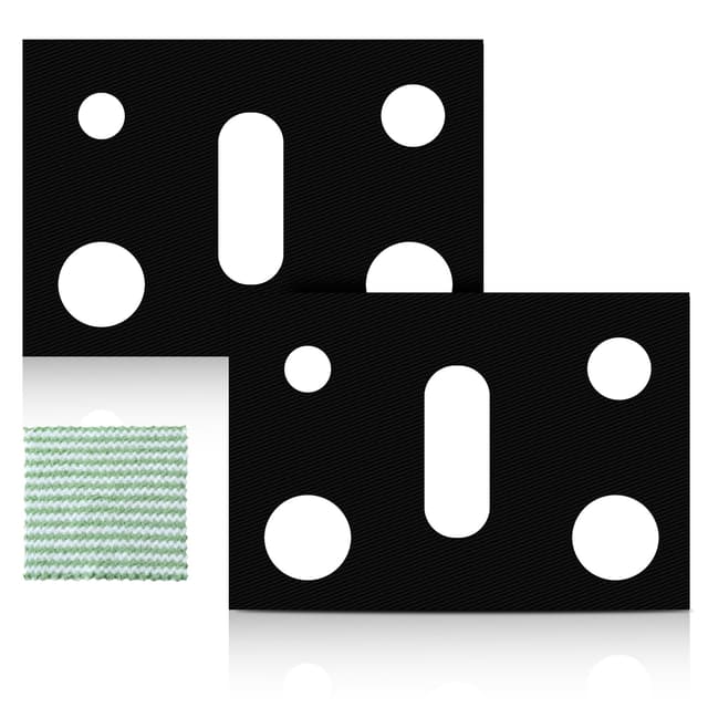 2 Pack Stove Covers, Gas Range Protectors for Samsung Gas Range Stove Cover Reusable Stove Top Covers for Samsung Gas Burners, Oven Liners Mat Gas Range Protectors Covers Non-Stick Washable