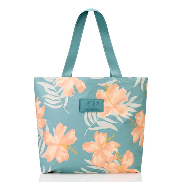 ALOHA Collection Day Tripper Tote Bag - Pink Salt and Tide