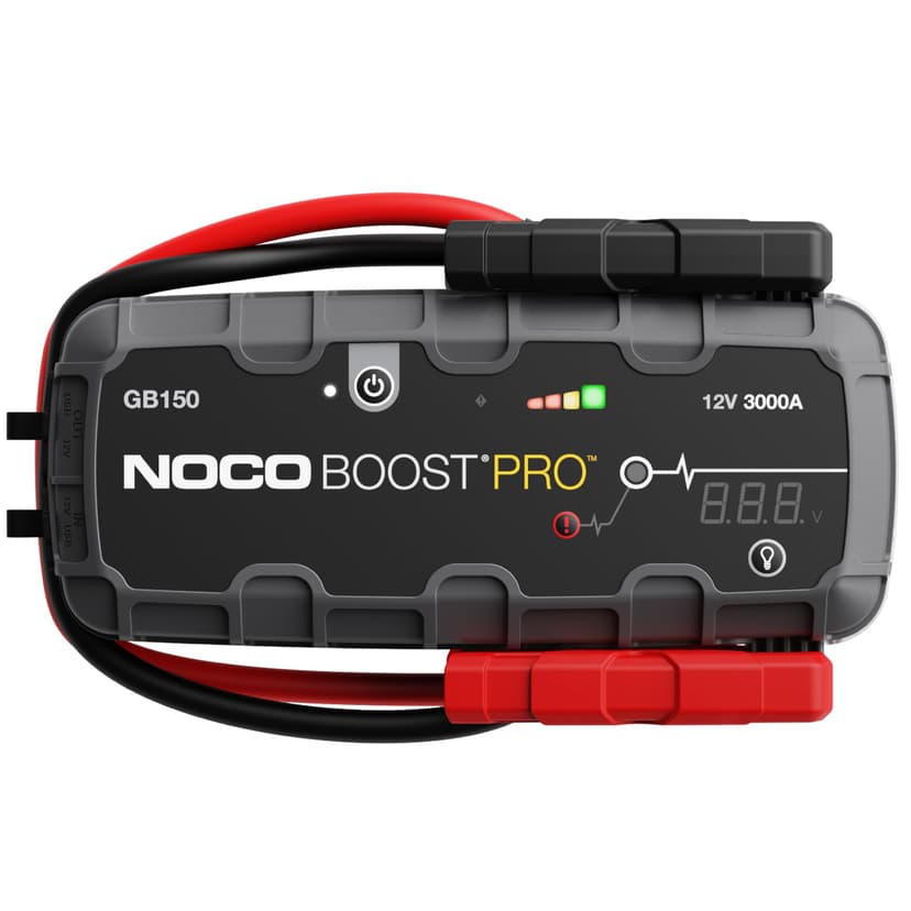 NOCO Boost GB150: 3000A UltraSafe Jump Starter – 12V Lithium Battery Booster Pack, Portable Jump Box, Power Bank & Jumper Cables - for 9.0L Gas and 7.0L Diesel Engines