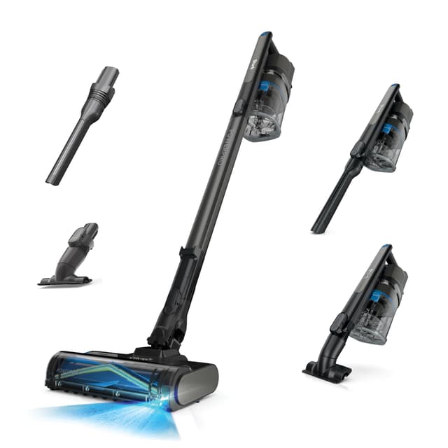 Shark PowerPro Reveal Plus Cordless Vacuum, FloorDetect & Dirt-Reveal Technology, HEPA Filter, Carpet & Hard Floor, Rechargeable, Charcoal, IZ376H