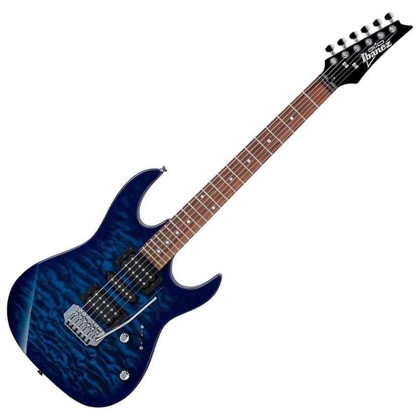 Ibanez GIO Series GRX70QA - Transparent Blue Burst