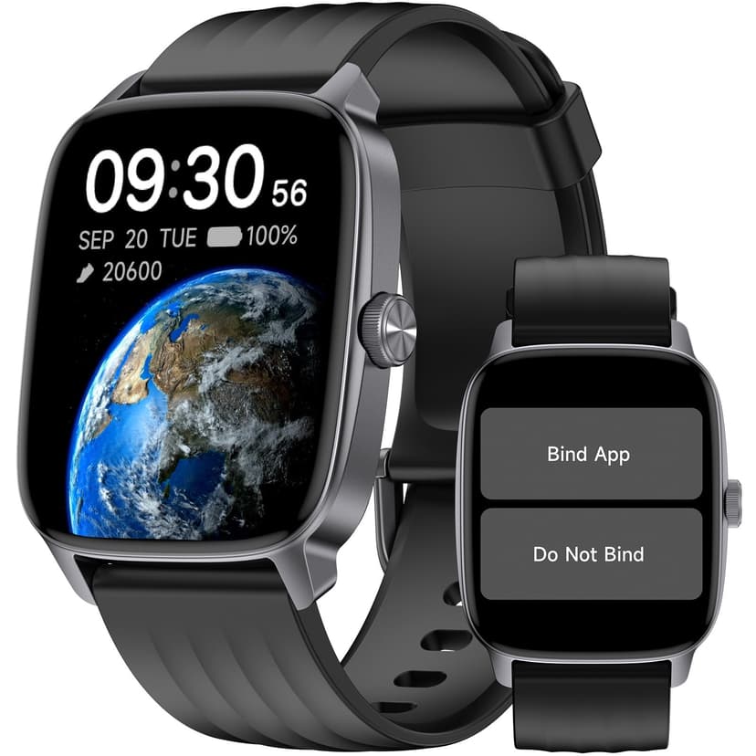 DAVIKO Pedometer Watch Senior Friendly No App/Phone Required, Waterproof Fitness Tracker Watch with Step Counter Calories/Sleep Tracker for Walking Running for Men Women