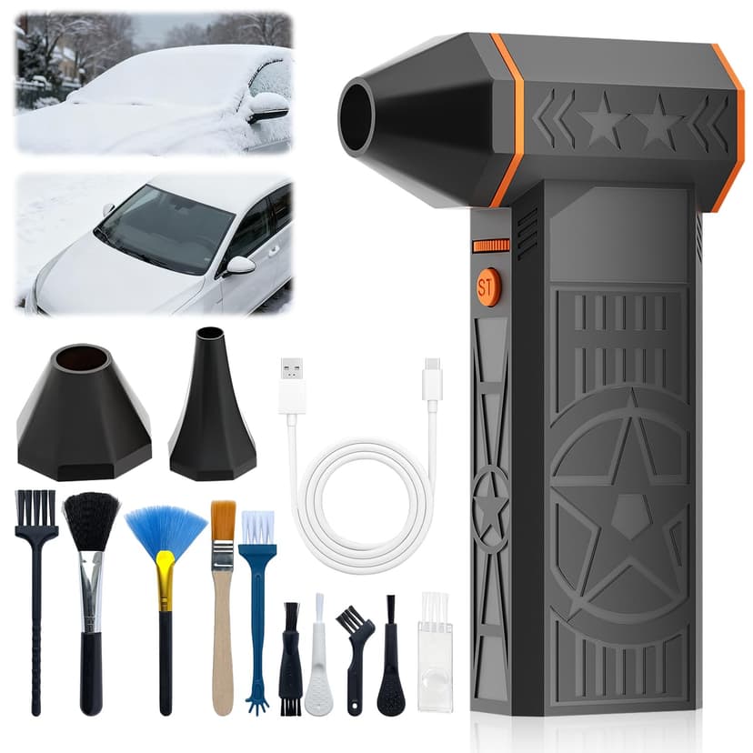 2026 Upgrade Suptruck Frostblazer Thermal Snow Blower, Portable Suptruck Frostguards Thermal Blower, Snow Blower with Efficient Turbine Tech, Portable for Car Windshield Defrost, Snow Removal