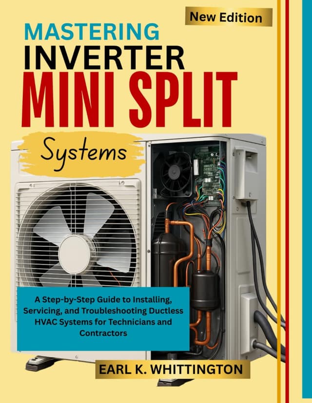 MASTERING INVERTER MINI SPLIT SYSTEMS: A Step-by-Step Guide to Installing, Servicing, and Troubleshooting Ductless HVAC Systems for Technicians and Contractors