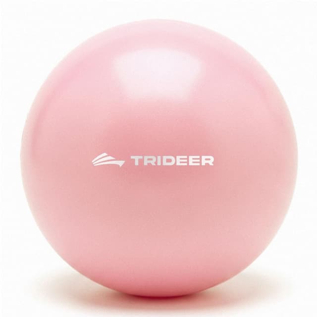 Trideer 9-Inch Pilates Ball, Small Exercise Ball for Yoga, Core Training, Physical Therapy, Balance, Stability and Stretching Pilates Equipment with Inflation Straw