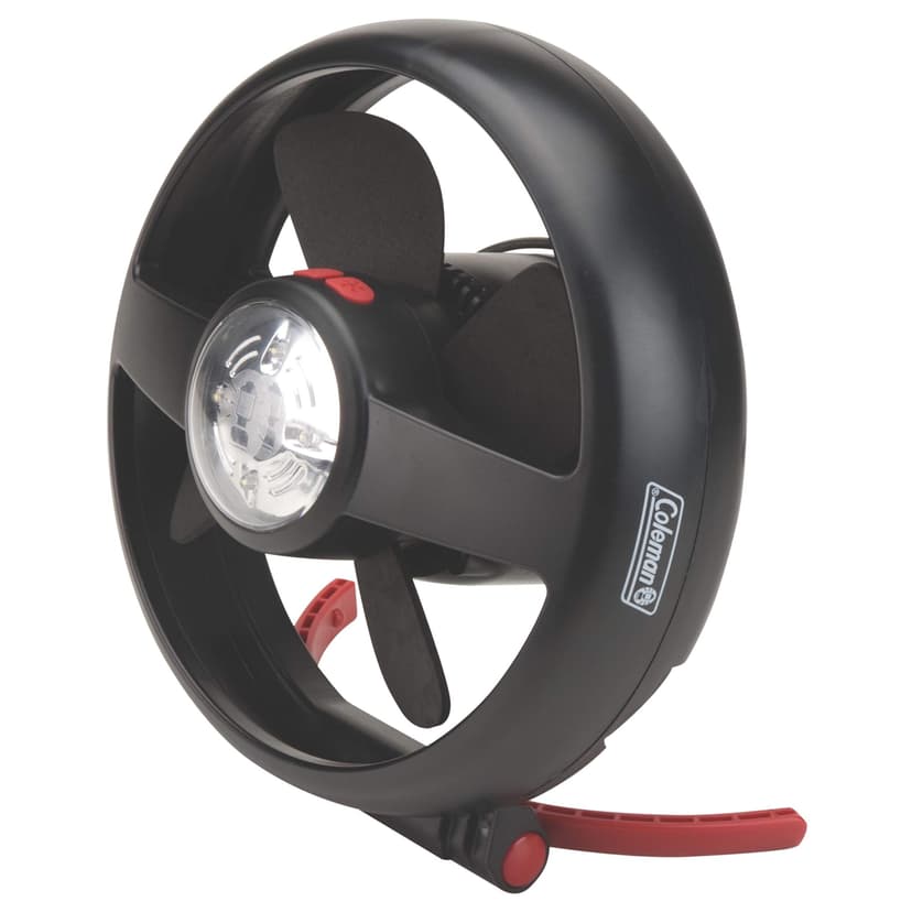 Coleman Lighted Tent Fan & Light Combo for Tents/Cars/RVs Illuminates and Keeps You Cool CPX 6 Compatible 2 Light Modes & 2 Fan Speeds