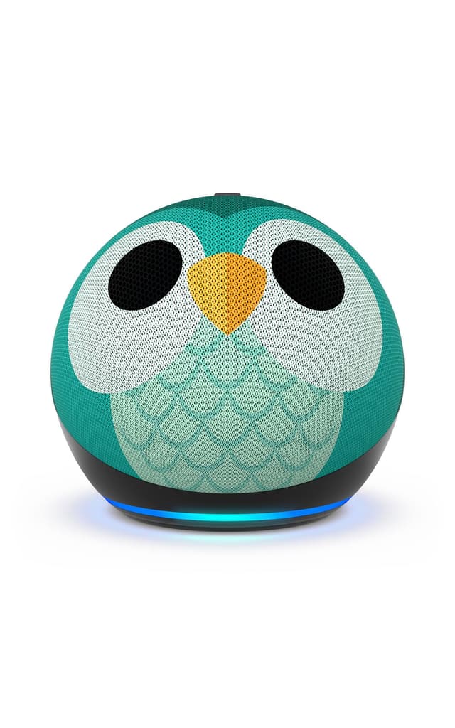 Amazon Echo Dot Kids (newest model) - Designed for kids, Designed for Alexa+, parental controls, Includes 1 Year of Amazon Kids+, Owl