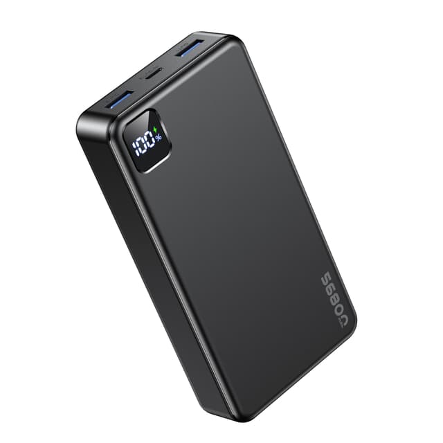 Portable Charger Power Bank, PD 22.5 W Fast Charging Large Capacity Battery Pack, 56800mAh Portable Phone Charger for Travel Camping Essential Compatible with iPhone 17/16/15/14/13 Series, iPad-Black