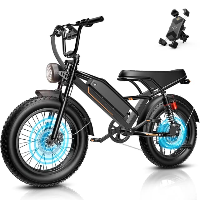Jasion 3000W Electric Bike for Adults, Bicicleta eléctrica para adultos,Electric Dirt Bike, e Bikes for Adults Electric, Electric Dirt Bike for Adults, Adult Electric Bicycles, Moped Style ebike