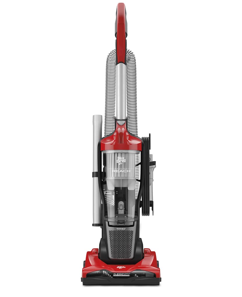 Dirt Devil Endura Reach Upright Bagless Vacuum Cleaner for Carpet and Hard Floor, Powerful, Lightweight, Corded Vacuum Cleaners for Home Use