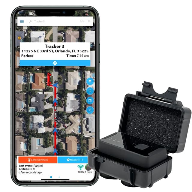 Optimus 2.0 GPS Tracker - Bundle with Twin Waterproof Magnet Case for Vehicles, Assets - 4G LTE - Real-Time GPS Tracking Device – Instant Alerts