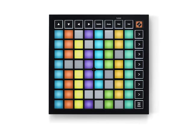 Novation Launchpad Mini [MK3] — Portable MIDI 64-Pad, USB Grid Controller for Ableton Live and Logic Pro Performances