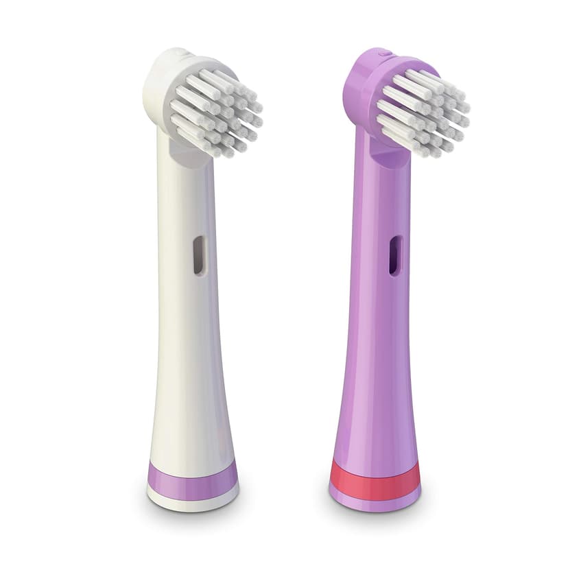 Brusheez Electronic Toothbrush Replacement Brush Heads 2 Pack (Sparkle The Unicorn)
