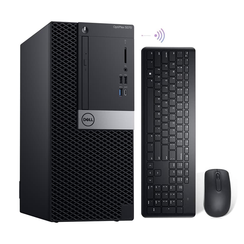 Dell Optiplex 5070 Mini Tower Desktop Computer PC, Core i7-9700 3.0GHz to 4.7GHz, 32GB DDR4 1TB M.2 NVMe SSD, 4K Support, Keyboard & Mouse, WiFi BT Windows 11 Pro 64bit(Renewed)