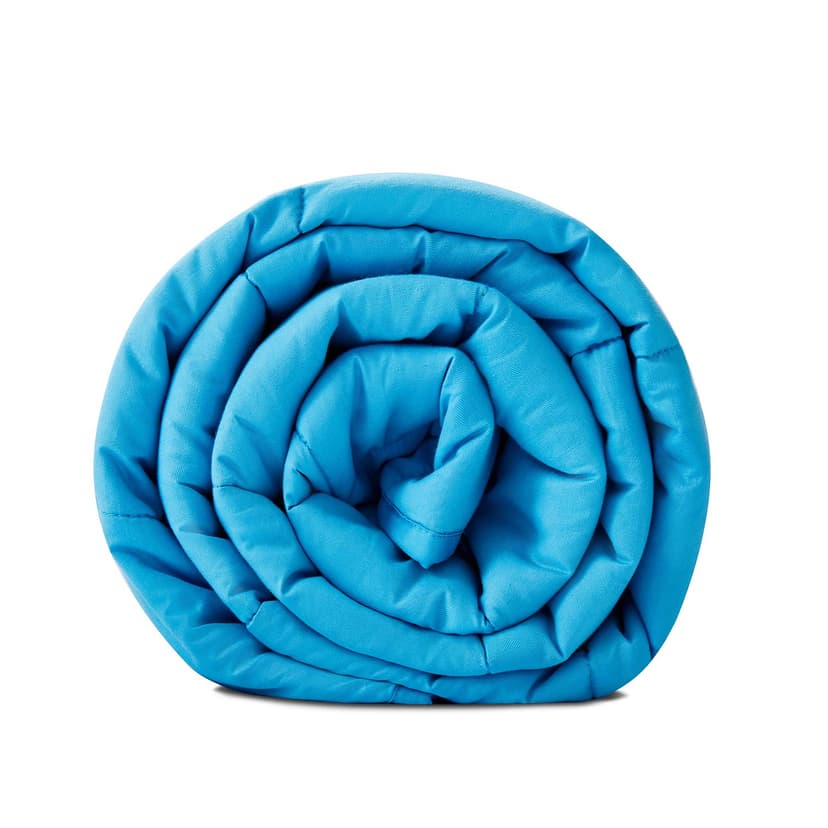 TONGDADA Kids Weighted Blanket | 40''x60'',5lbs | for Child Between 40-62 lbs | Premium Cotton Material with Glass Beads | Teal